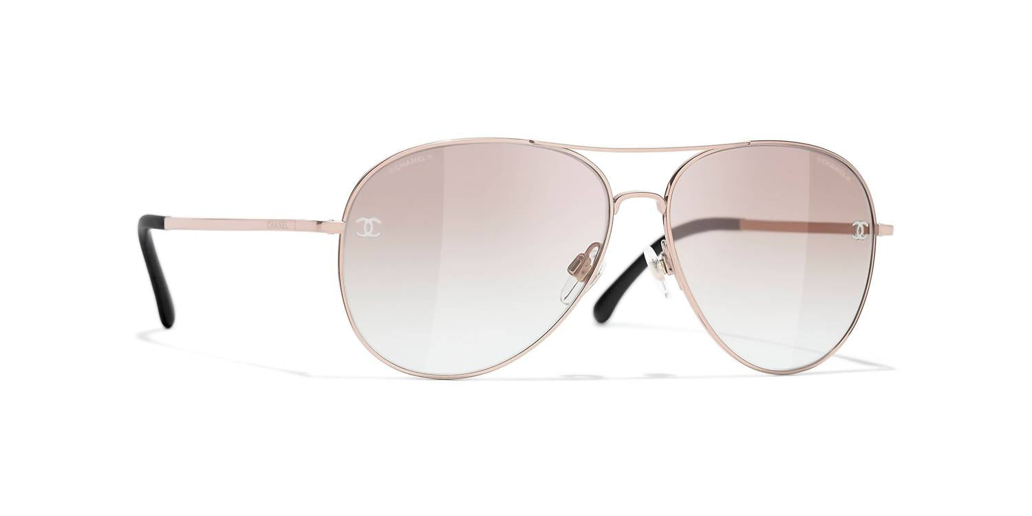 Chanel - Women's Pilot Non Polarized Sunglasses 4189tq - C11713