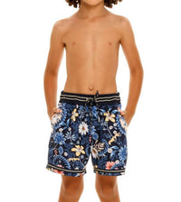 AGUA BENDITA Kids' Nick Ross Trunk in blue - kids' item