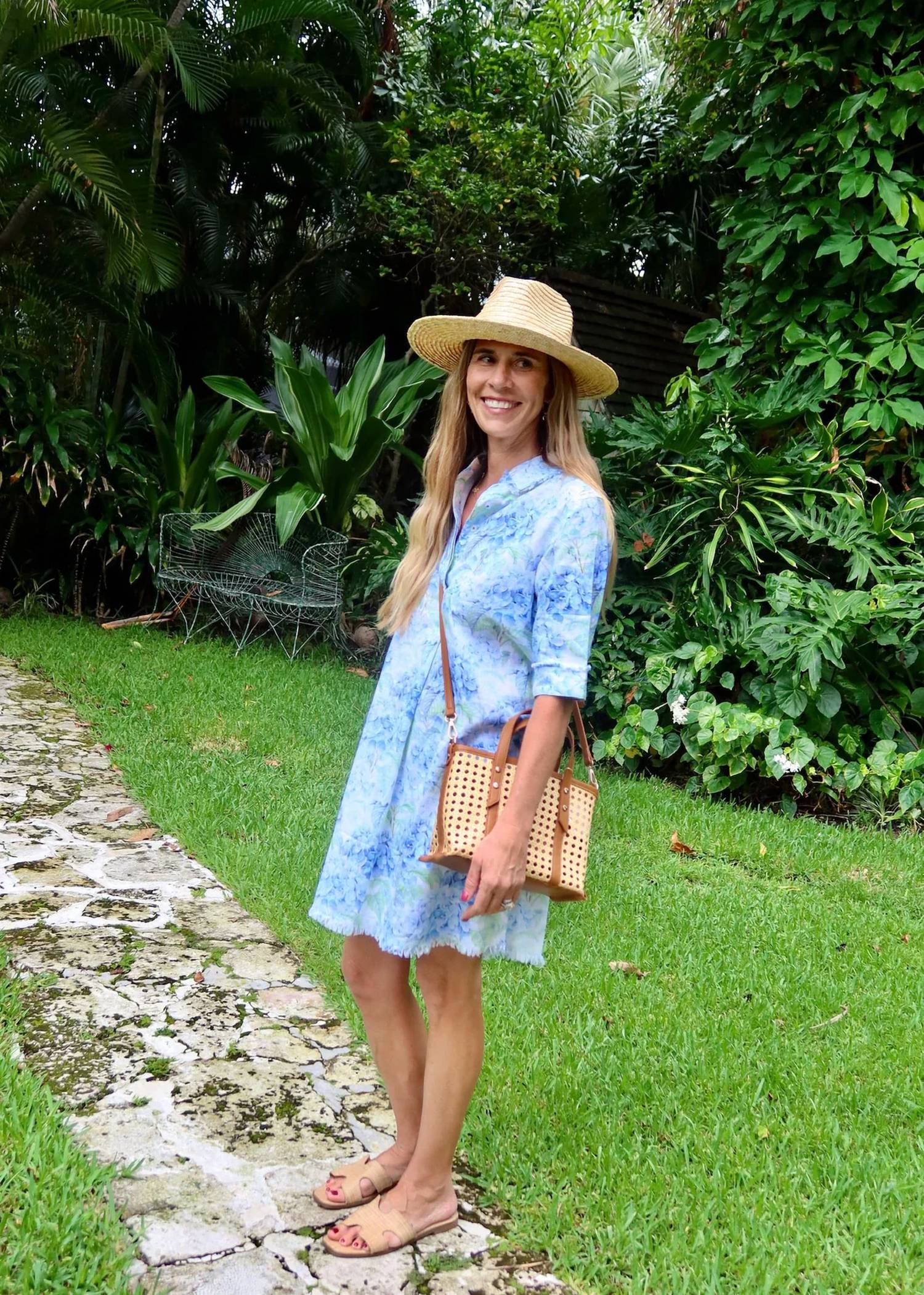 Dizzy-Lizzie - chatham dress - Soft Hydrangea