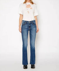 Noend - Grace Mid Rise Flare Jean