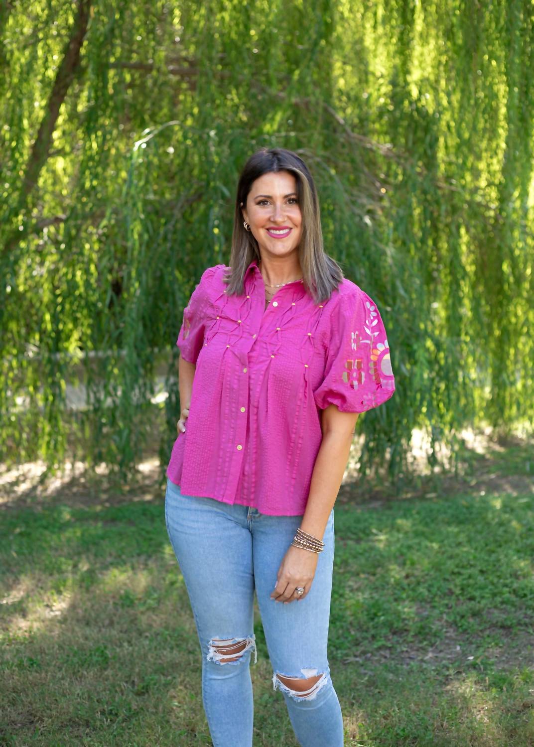 Layerz Clothing - Brinley Oh My Stars Top