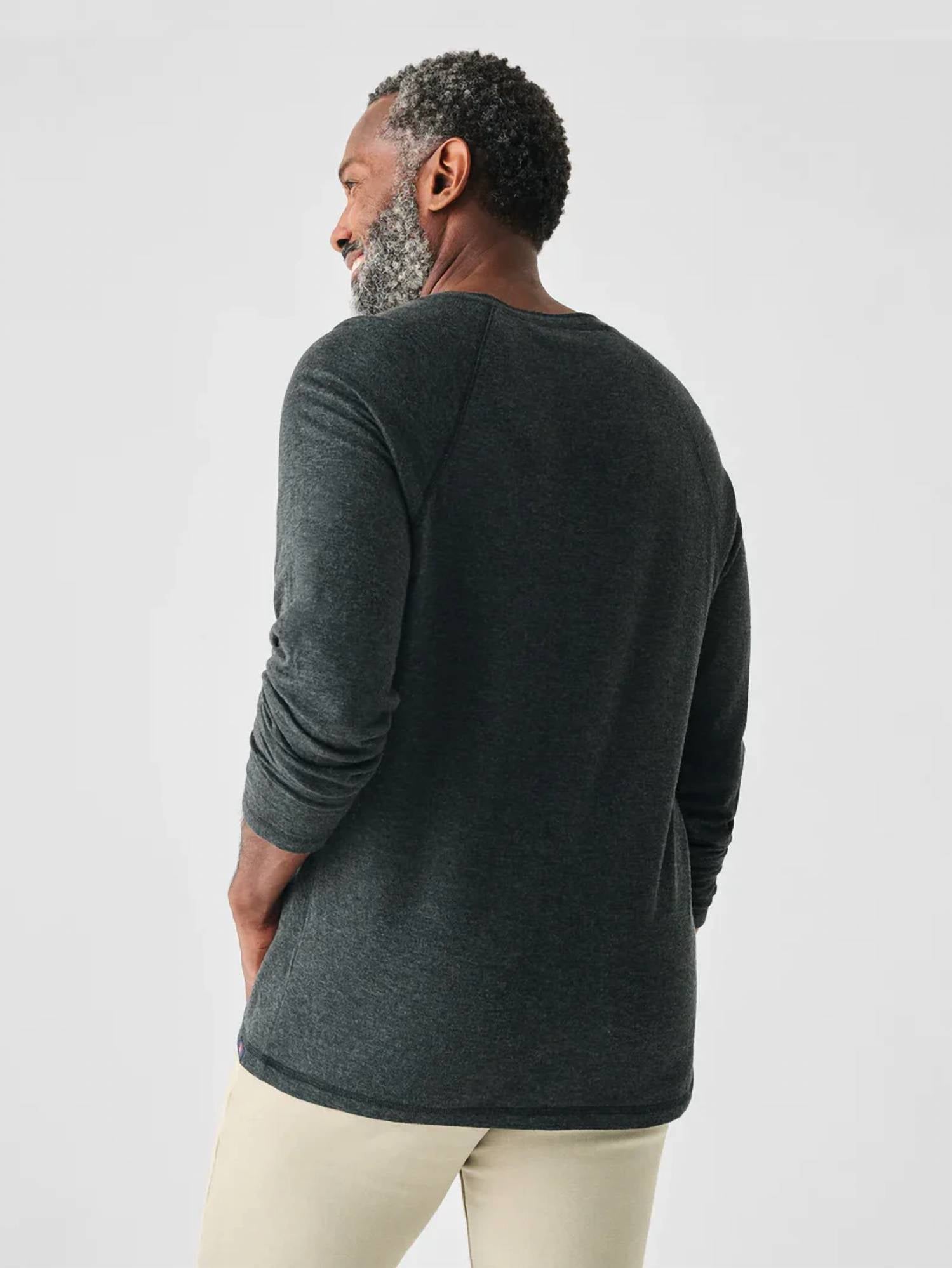 Faherty - Cloud Long Sleeve Henley Top