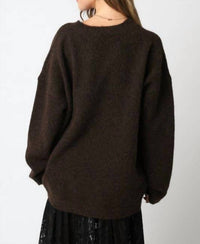 Olivaceous - Kinley Knit Sweater