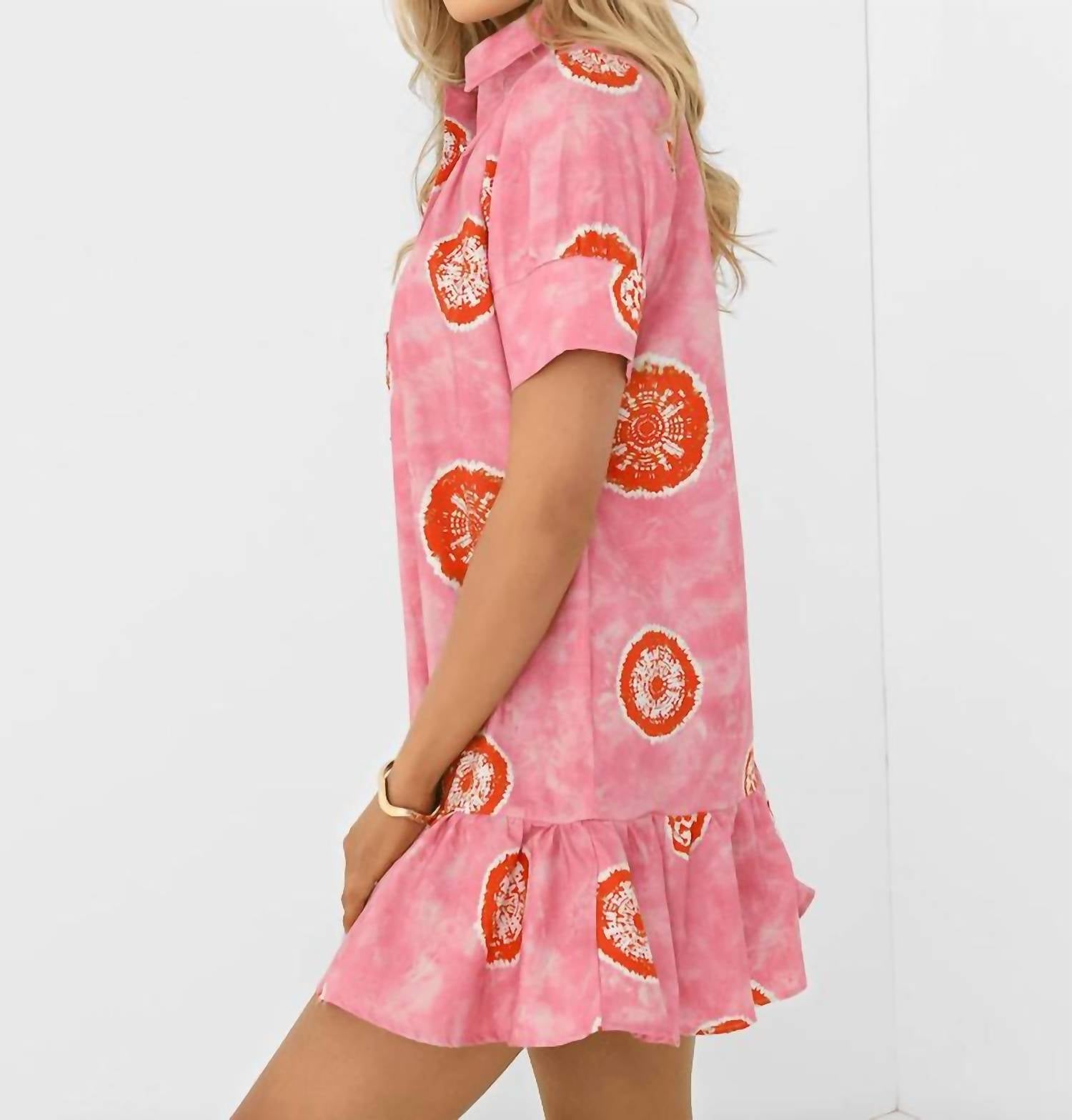 Never A Wallflower - Never A Wallflower Everything Short Sleeve Dress