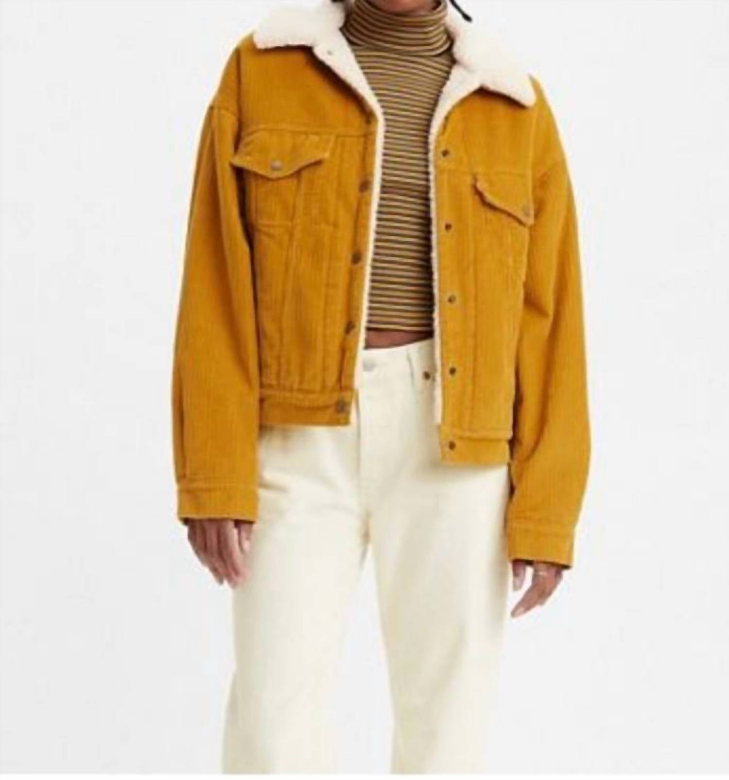 Levi'S - 90’s Sherpa Corduroy Trucker Jacket