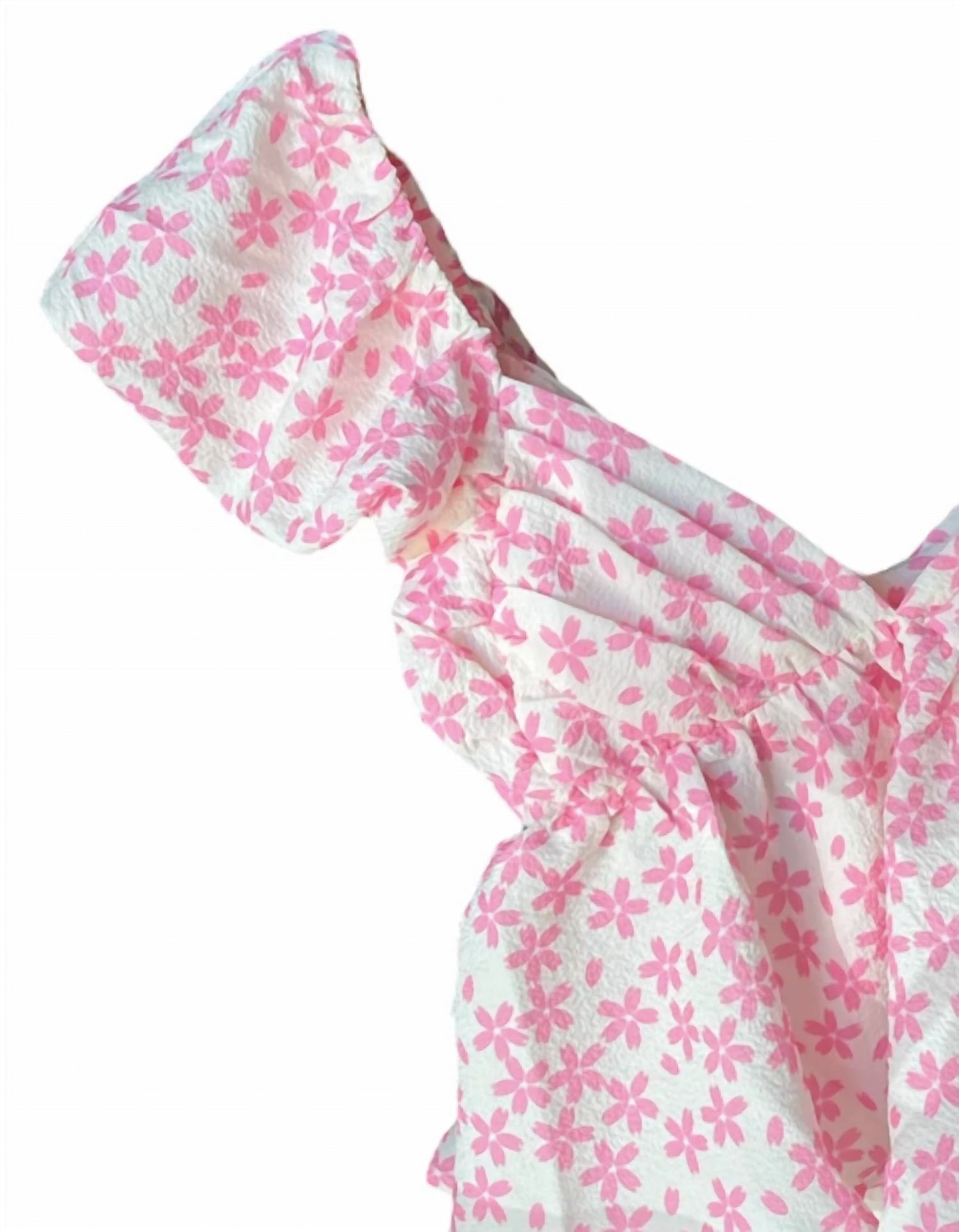 Meet Me In Santorini - Petal Splash Top