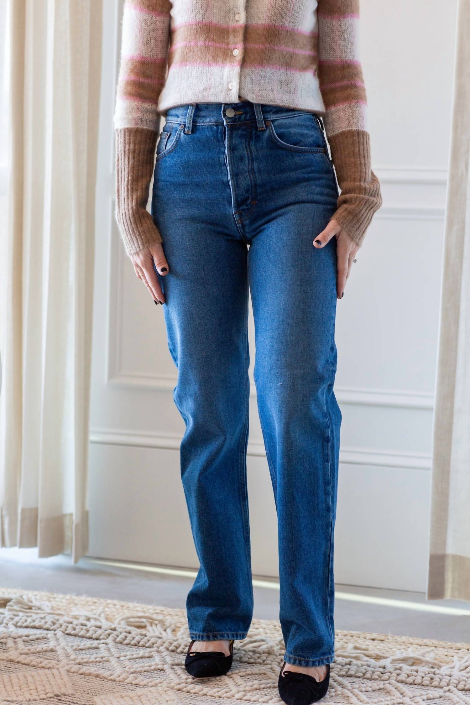 House Of Dagmar - Straight Leg Denim Jeans
