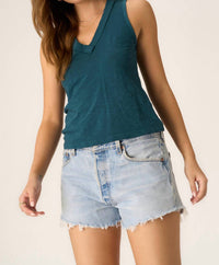 Project Social T - Let Me Know Relaxed Slub V-neck Tank Top