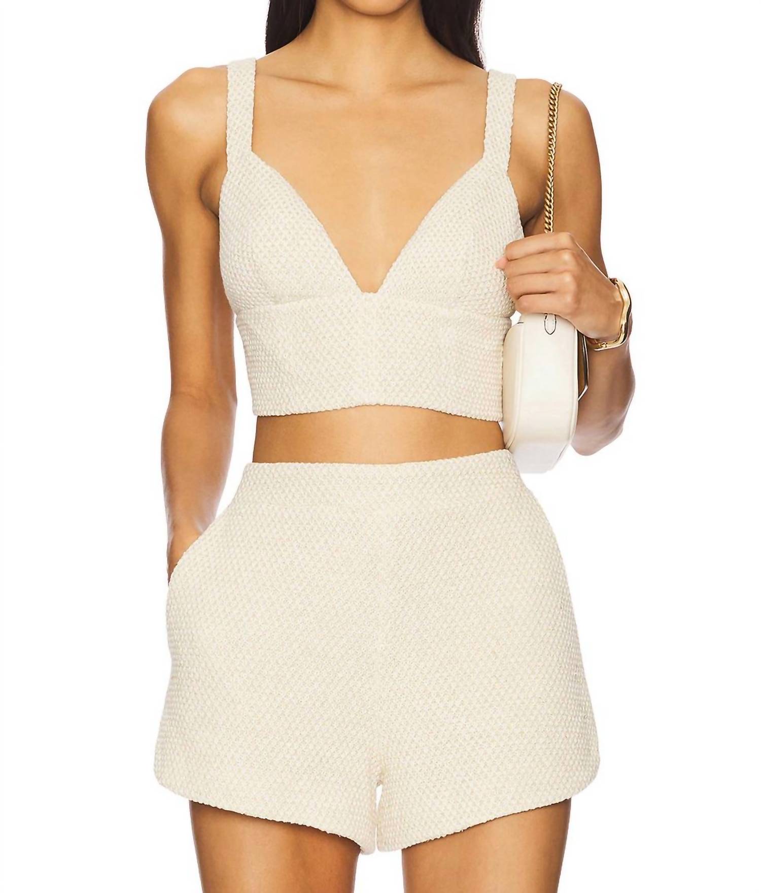L'Agence - Castalia Knit Bra Top