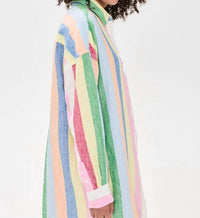 Faherty - Laguna Linen Mini Shirtdress