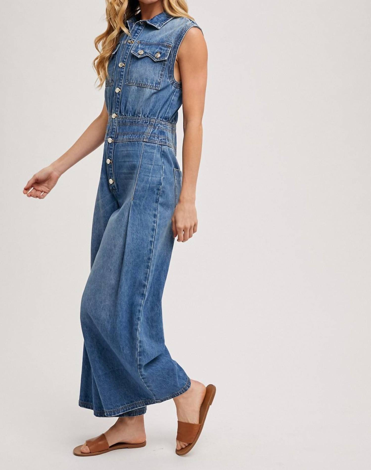 Bluivy - Carolina Denim Jumpsuit