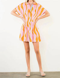 Thml - Wavy Striped Pattern Dress