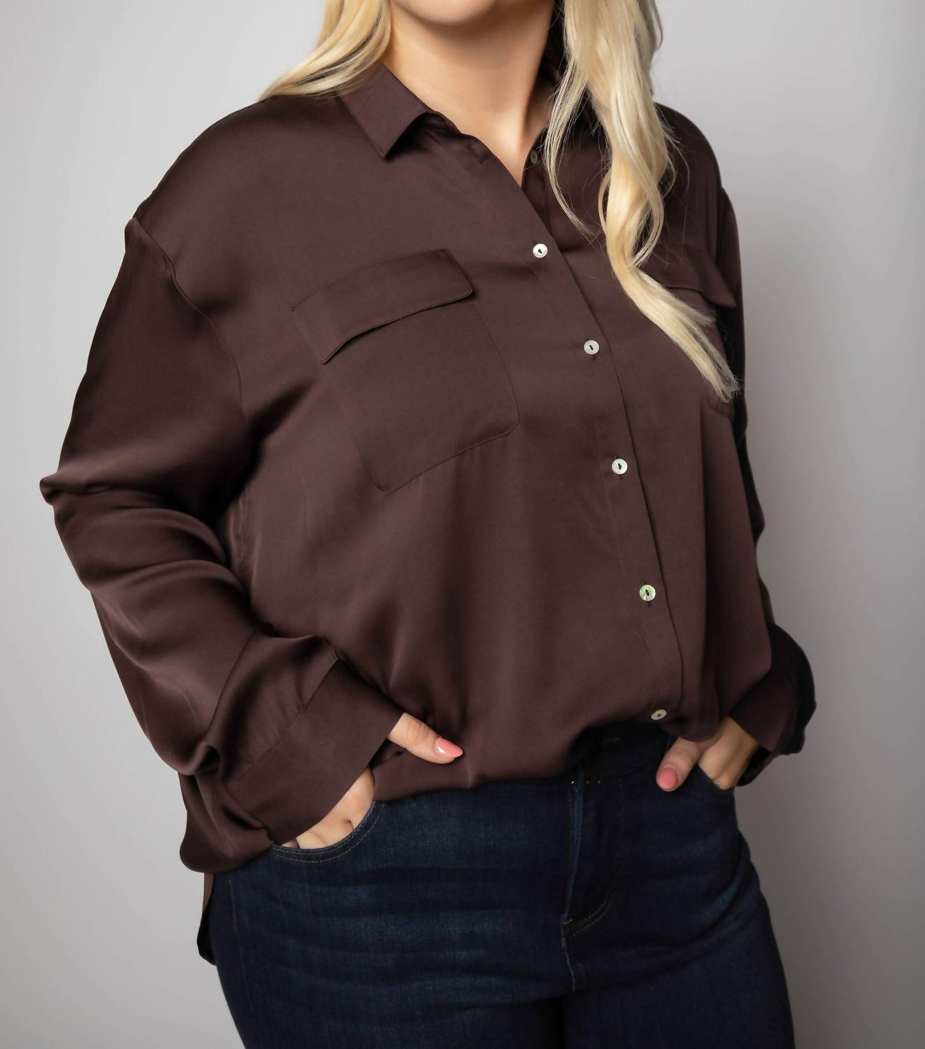 Nouvelle / Silk95Five - Monte Carlo Silk Shirt - Plus