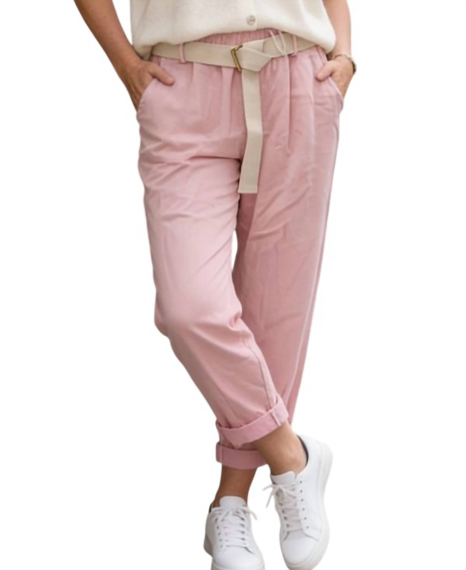 Made In Italy - Magic Pants With Side Panel