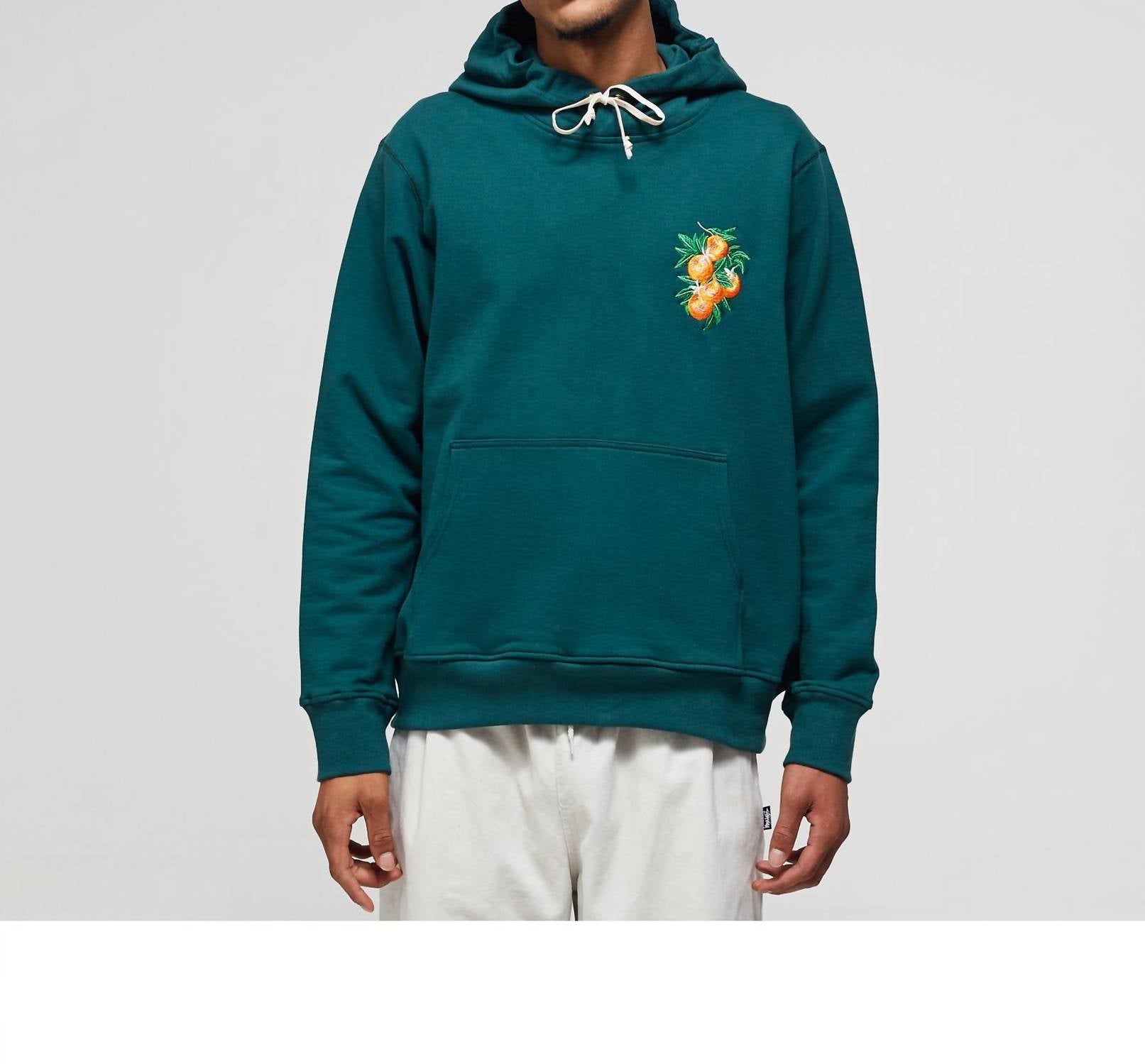 Casablanca - La Fleur D'oranger Embroidered Hoodie