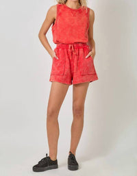 Mystree - Bowie Sleeveless Terry Top