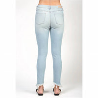 articles of society Suzy Crop Skinny Jeans in jasper - women's jeans - alternate view