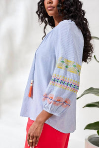 Tribal - Raglan Sleeve Blouse