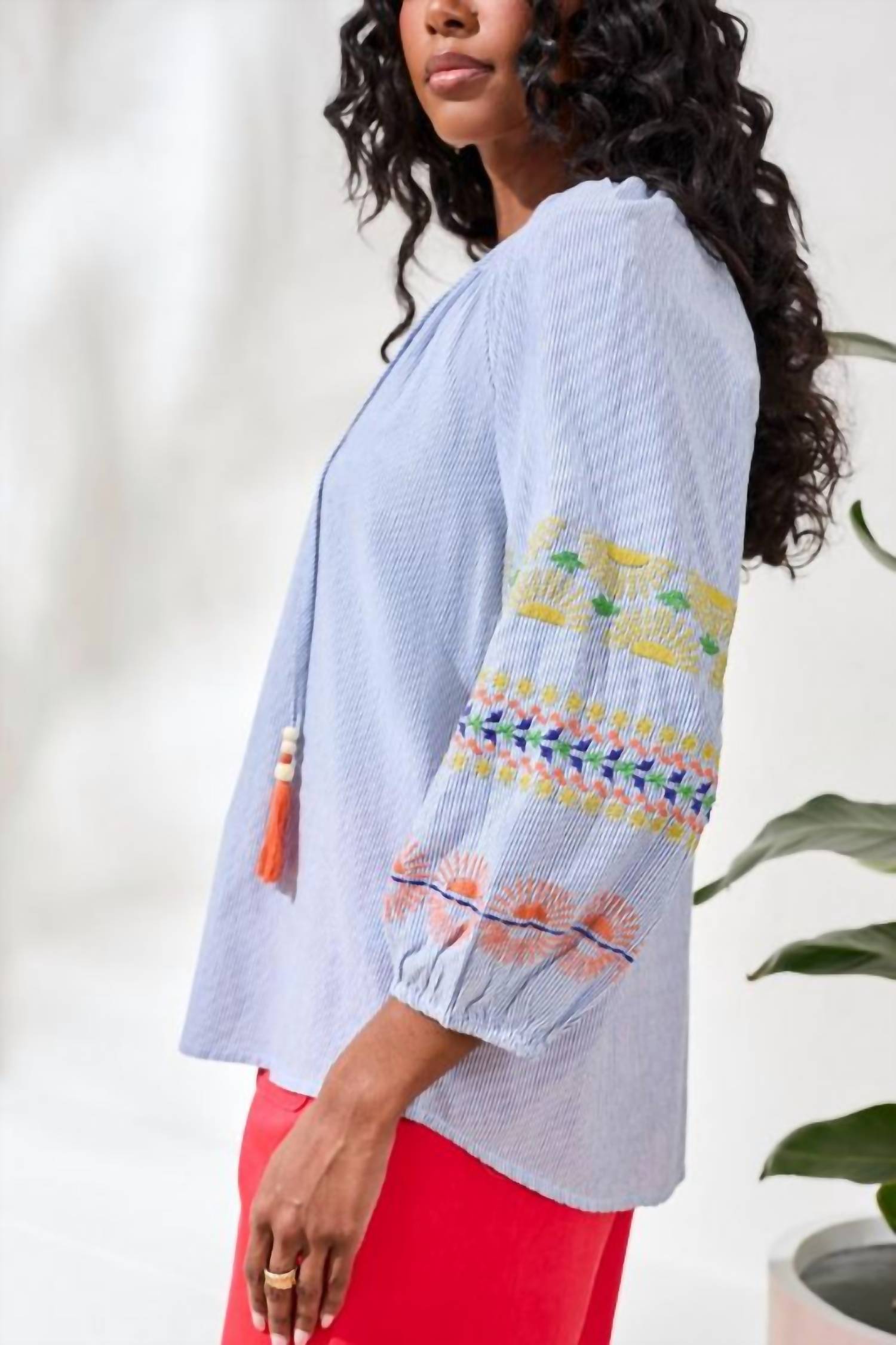 Tribal - Raglan Sleeve Blouse