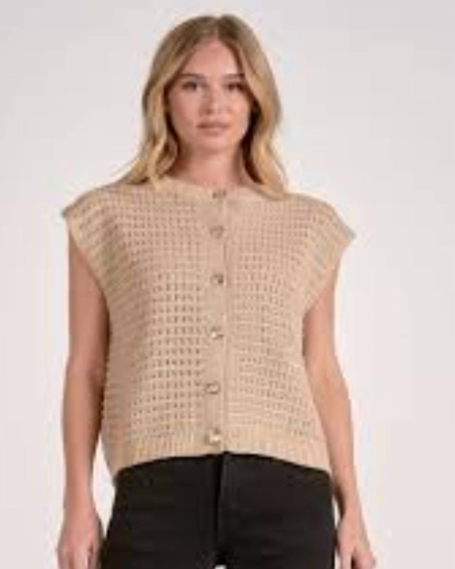 Elan - Knitted Sleeveless Vest