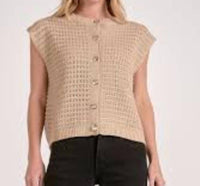 Elan - Knitted Sleeveless Vest