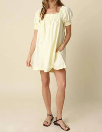 Olivaceous - Sophie Smocked Dress