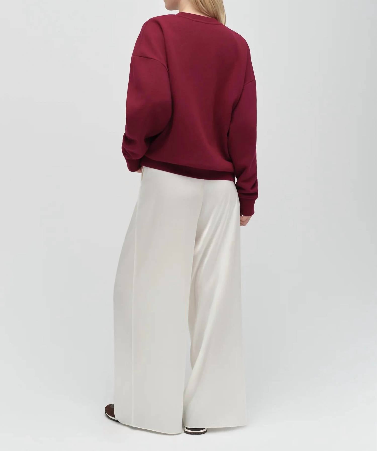Favorite Daughter - Collegiate Embroidery Sweatshirt