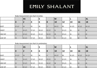 Emily Shalant - Stretch Crepe Bell Bottom Pant