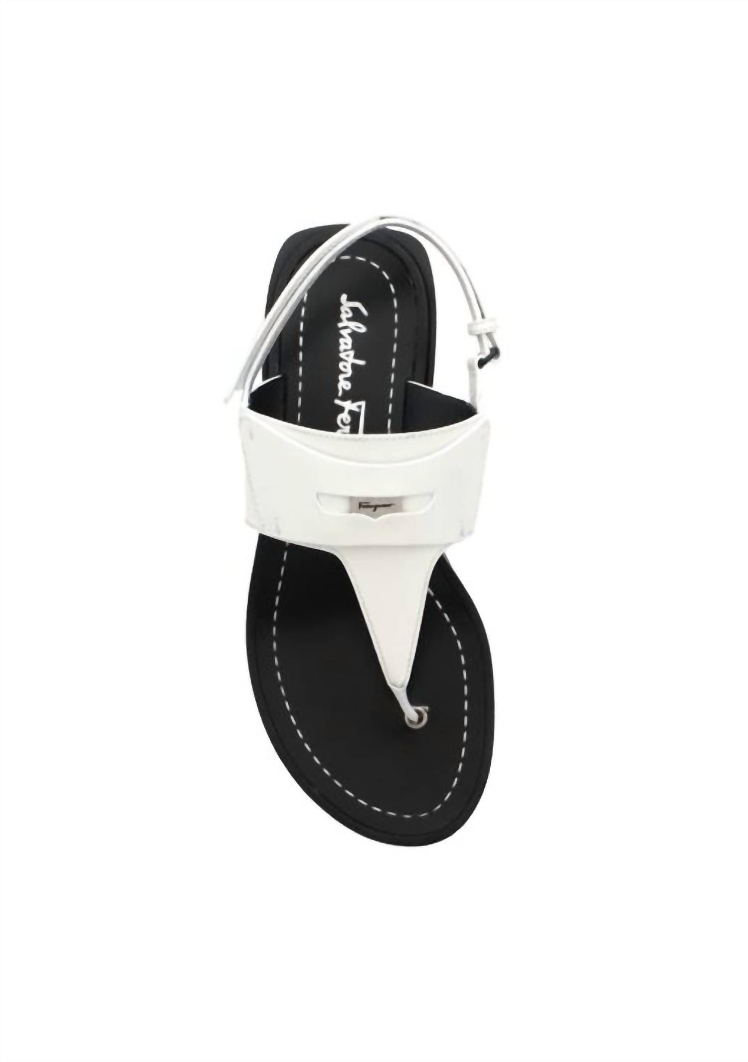 Salvatore Ferragamo - Women's Nya Leather Ankle-strap Sandals