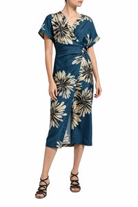 Brunello Cucinelli - Floral Midi Silk Dress