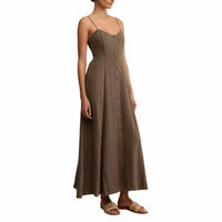 Z Supply - Angel Eyes Airy Sweetheart Midi Dress