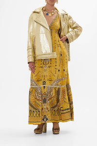 Camilla - Tiered Dress With Hardware