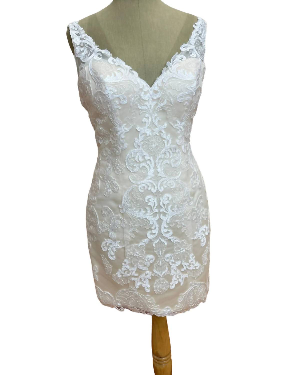 Mary'S Bridal - Women's V-Neck Bridal Dress