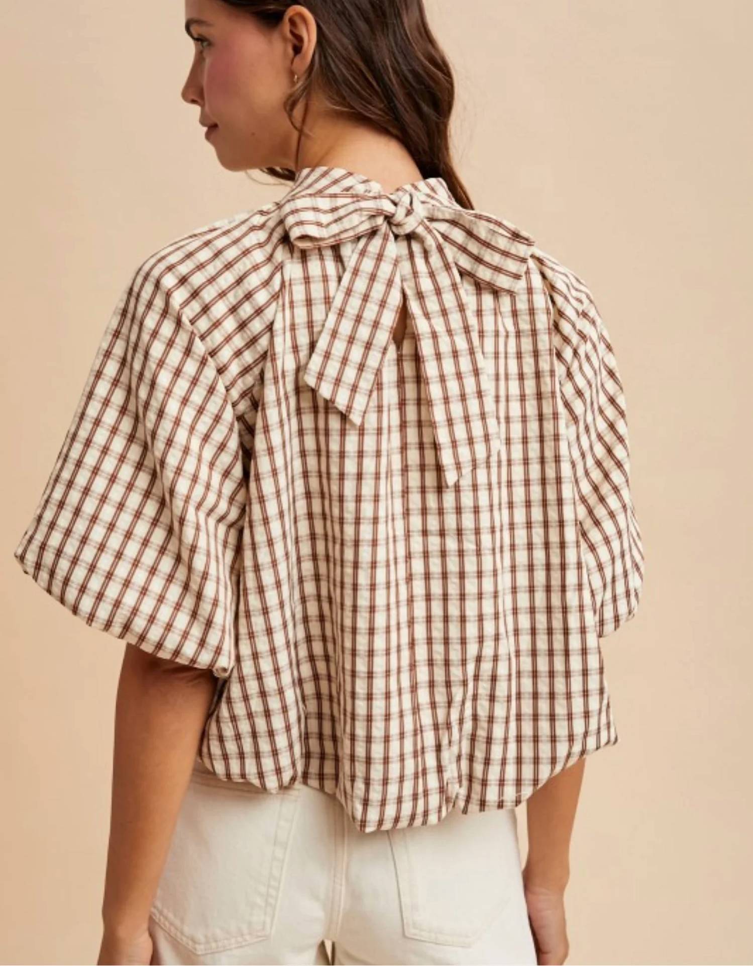 Anniewear - Huntington Plaid Top