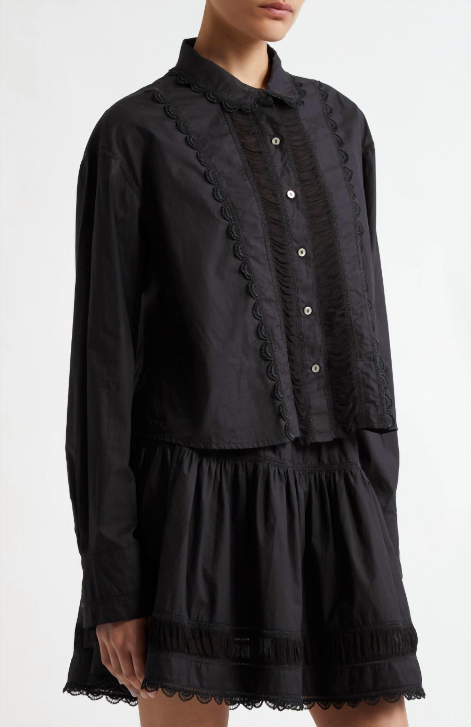 Ulla Johnson - Samira Long Sleeve Blouse