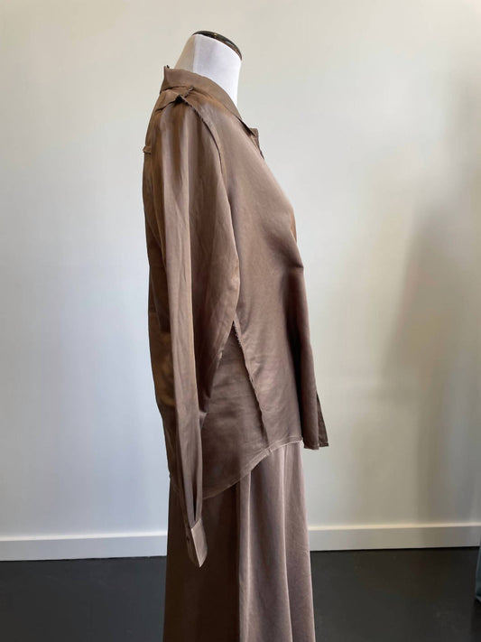 Brazeau Tricot - Women's Silk Tailor Shirt