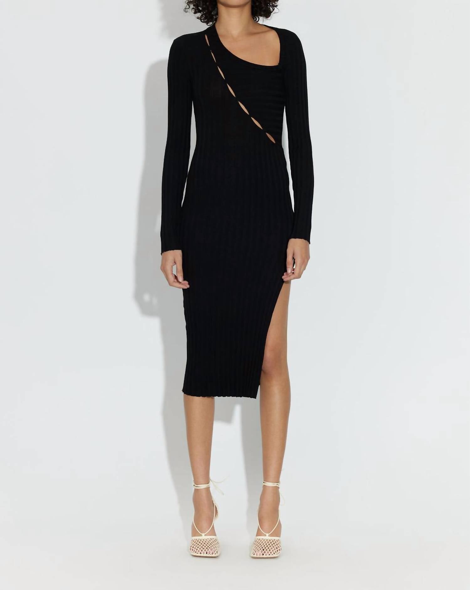 Cotton Citizen - Capri Slit Midi Dress