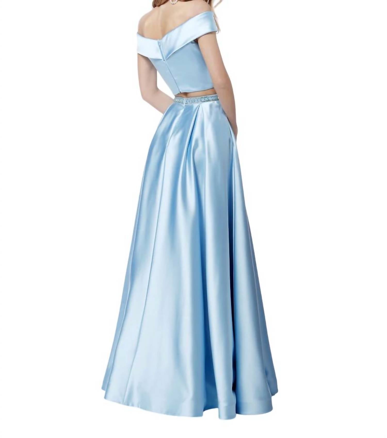 Sherri Hill - A-Line Two-Piece Prom Dress