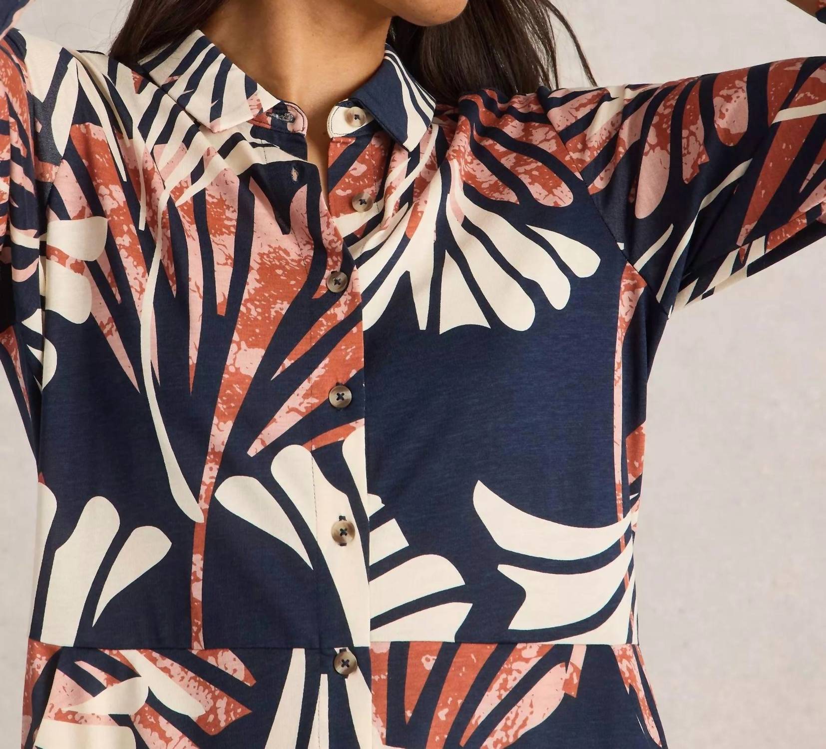White Stuff - Rua Midi Jersey Dress