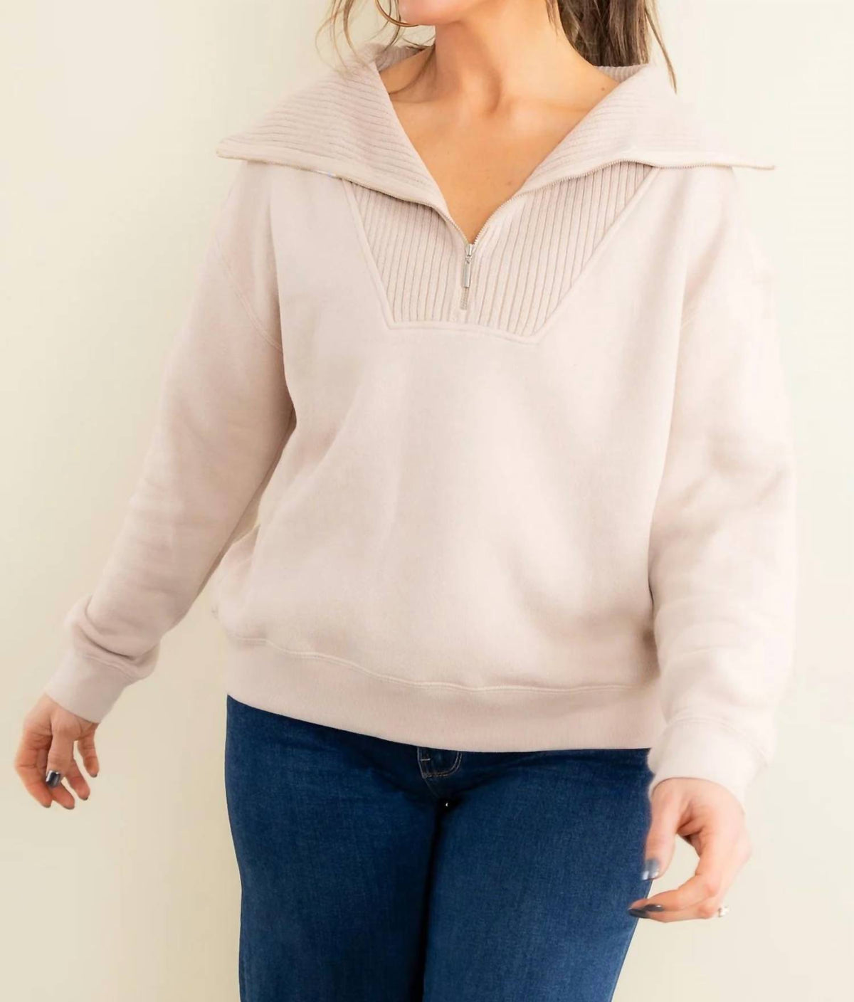 Z Supply - Sonata Half Zip Sweatshirt