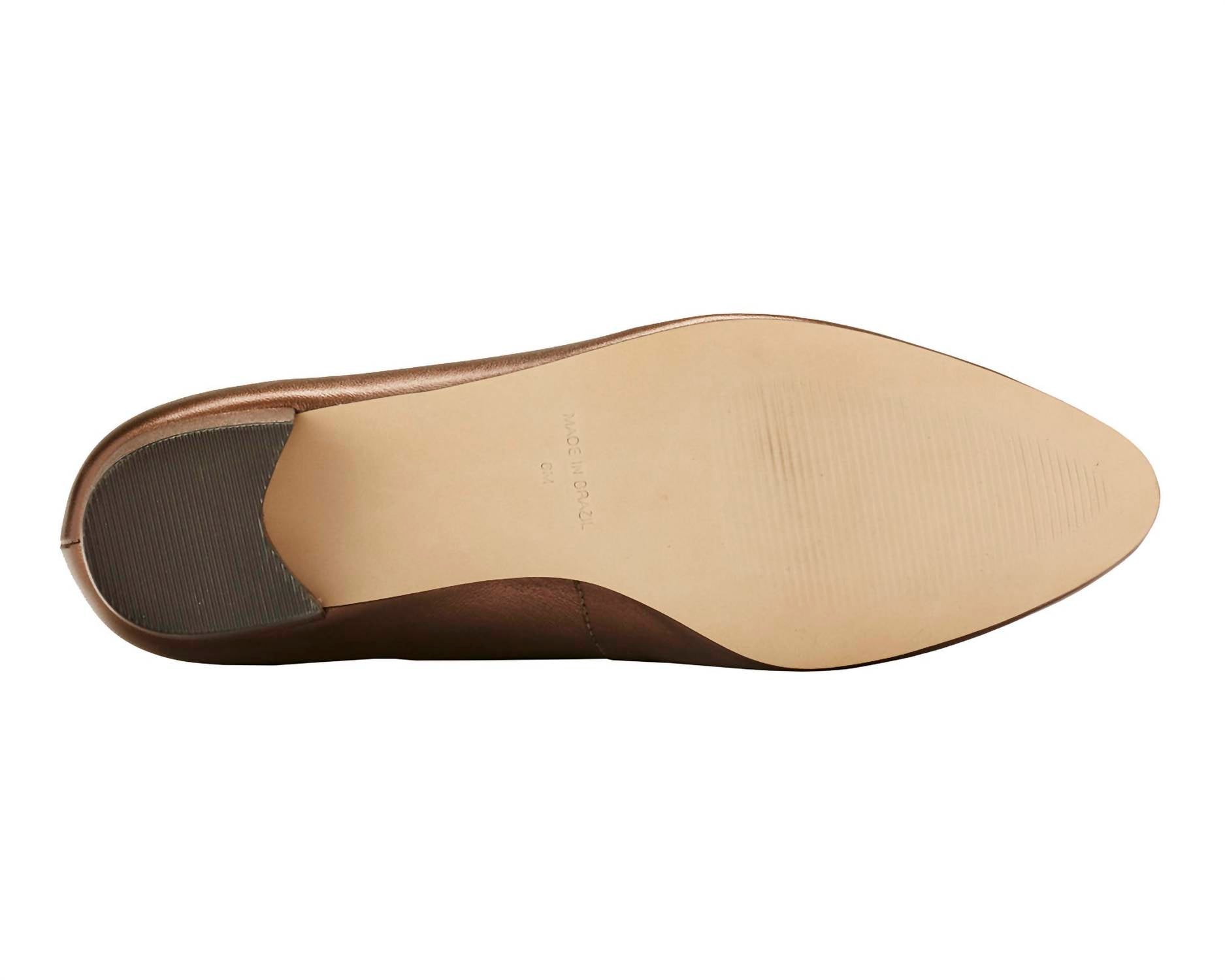 Ros Hommerson Women's Heidi Ii Pumps in bronze leather - women's heels - view 7
