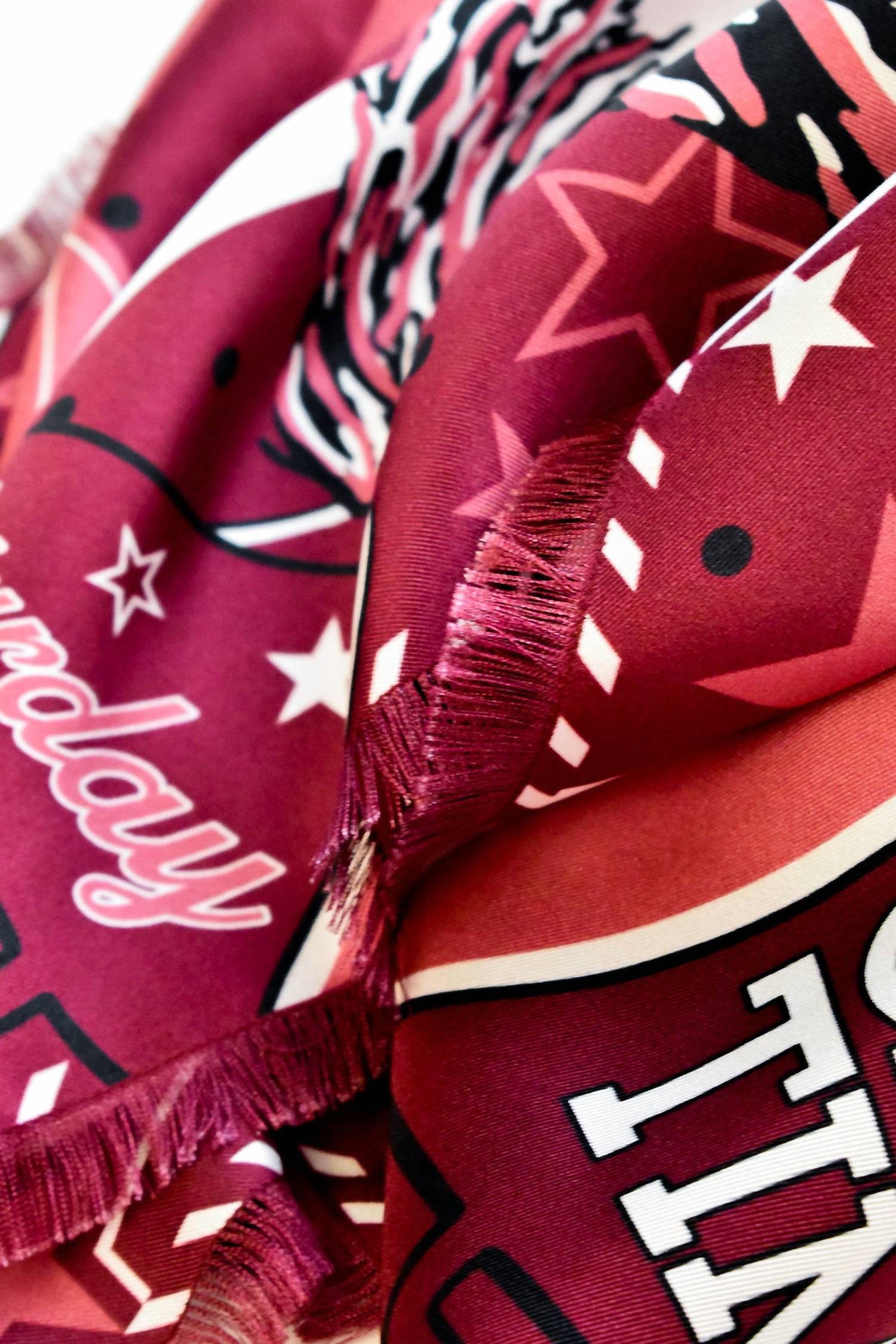 Saturday Silks - Women's Fringed Spirit Scarf