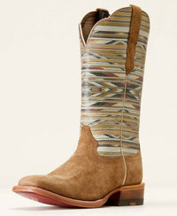 Ariat - Women's Chimayo Rough Out Square Toe Boots