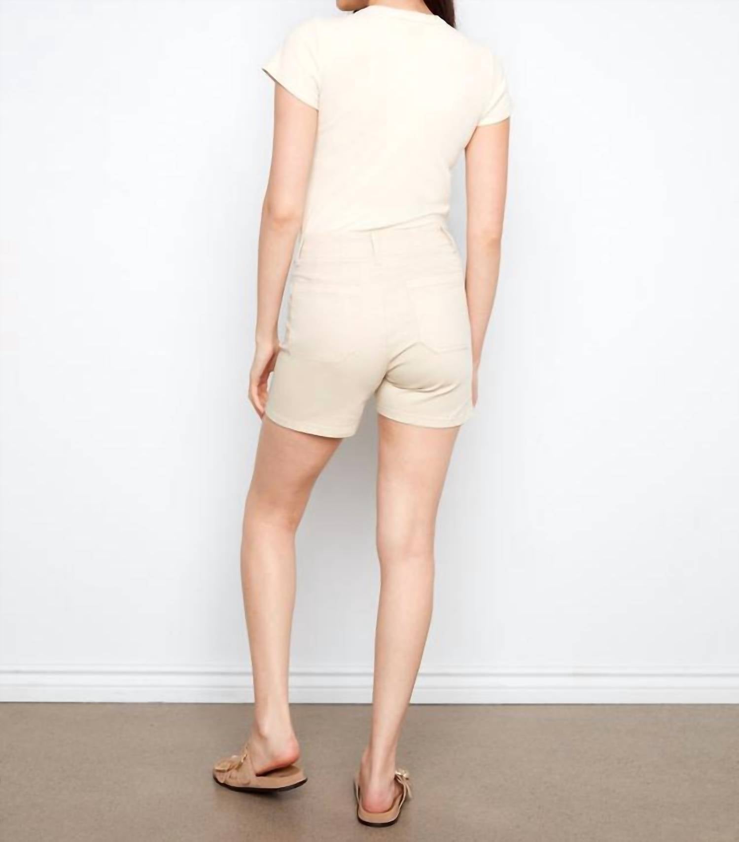 Charlie B - Twill With Patch Pockets Shorts