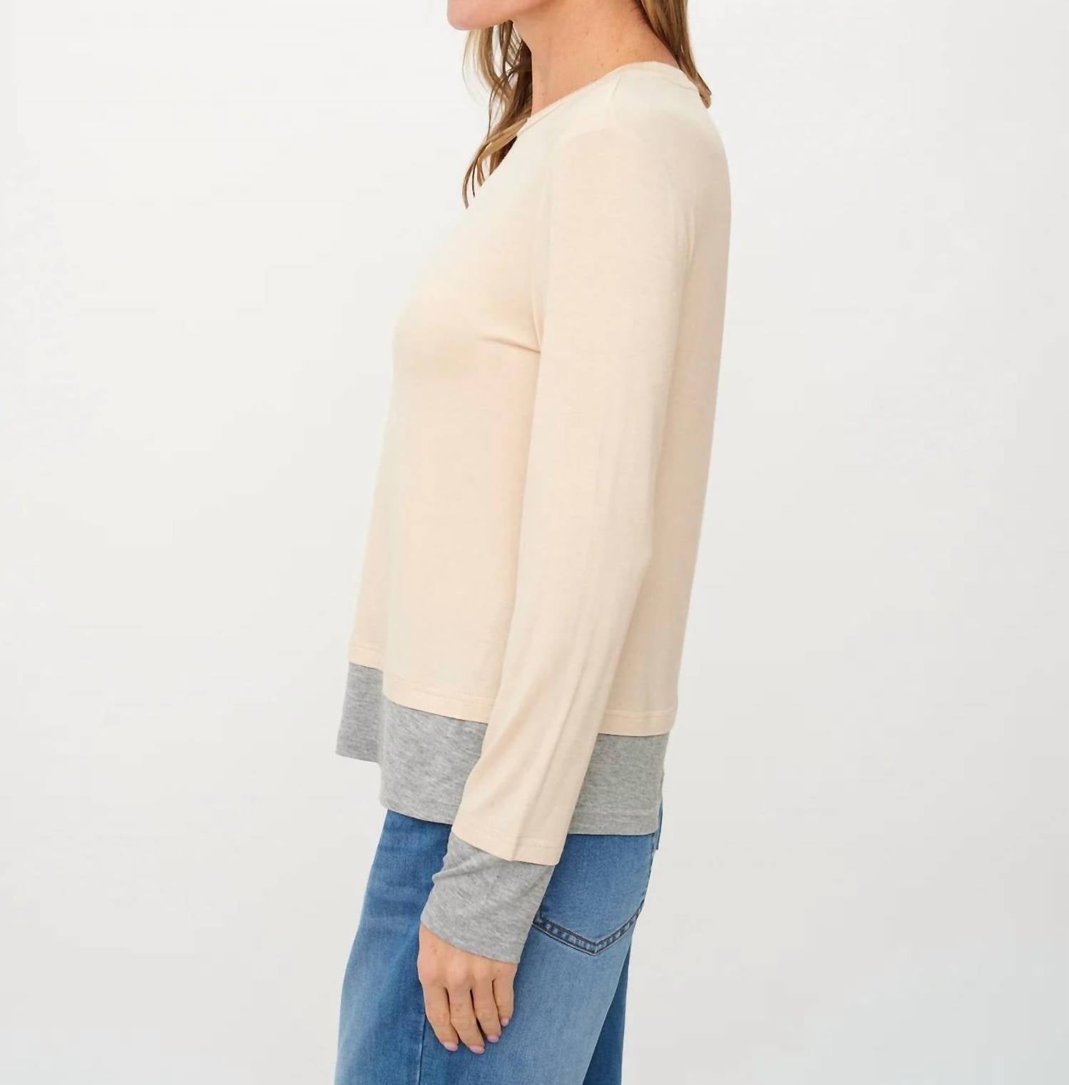 Six/Fifty - Izzy Double Layer Top