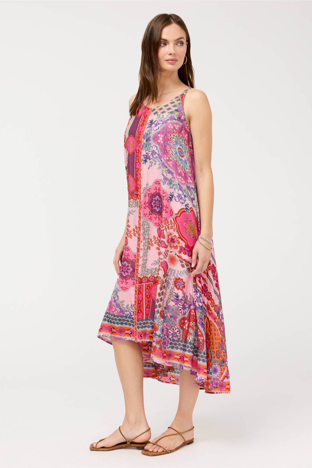 Johnny Was - DORNAZ SCOOP NECK DRESS