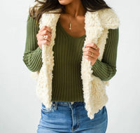 &Merci - Furry Good Time Sherpa Vest