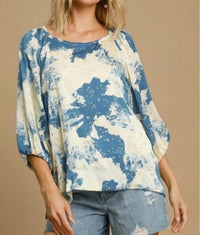 Umgee - Abstract Print Top