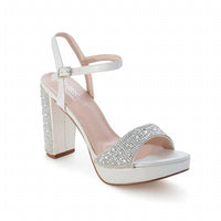 De Blossom Collection - Women's Shimmer Platform Heels