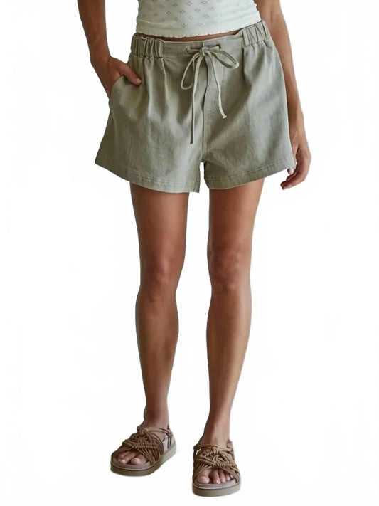 By Together - Woven Wide Leg Shorts